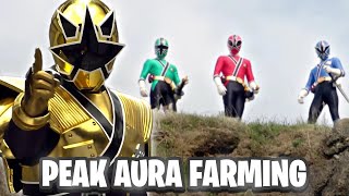 When GOLD RANGER pulled up \u0026 AURA FARMED the Power Rangers