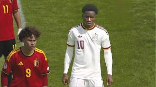 Ebrima Tunkara vs Belgium U17 | Euros U17