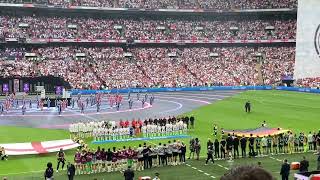 England 2 Germany 1 - Euro 2022 Final - English National Anthem (God Save The Queen)