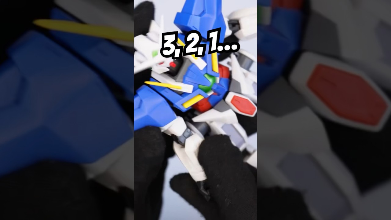 The Gundam Exia is KNOWN for its incredible poses!? 