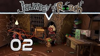 Mama Spinne und die Fliegen 🐛 JOURNEY of a ROACH #02 ☢ German | Deutsch | Lets Play | Gameplay screenshot 1