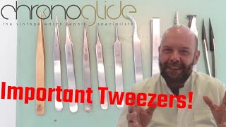 Titanium Tweezers Tweezer #5 Watchmaker Watch Clock Jewelry Repair  Non-magnetic