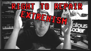 Right to Repair EXTREMISM?
Today a serious episode. About my worries about legislation going too far, like saying: devices need to able to be opened with conventional tools? What ARE conventional tools? And this limit unconventional designs, which engineers and product designer did for millennia to create this awesome technologically advanced world Right to Repair EXTREMISM?