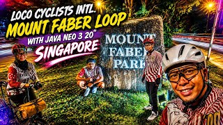 LOCO Night Ride: Mount Faber Loop on Java Neo 3 20',  Singapore Cycling Vlog #kakm  #javaneo320'