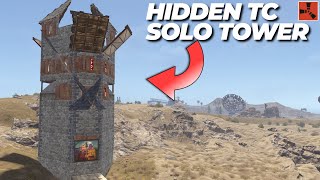 HIDDEN TC Solo Tower Bunker Base | RUST
