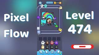 🎮 Pixel Flow Level 474 Walkthrough | Go Answer 🧩✨