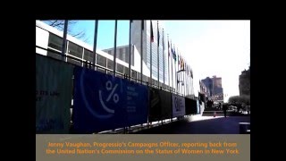 Day 4: Progressio reports from CSW in New York