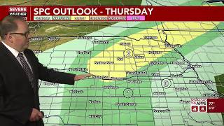 A break from the storms tonight, but more chances are right around the corner - clipped version