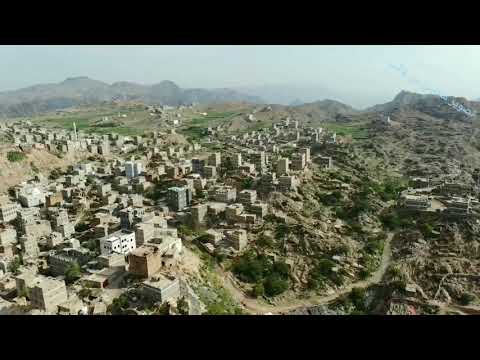 تصوير جوي لقرى خلاقة يافع شيلة غربة الويلات 