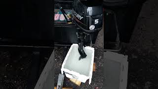 5hp Mercury 4stroke 3 gal integrated fuel tank.
