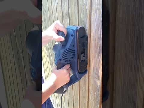 Belt sander for