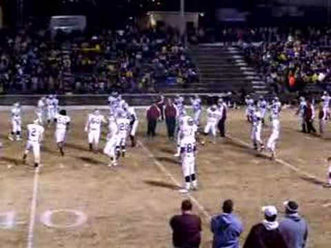 Alcoa (TN) pregame vs Smith Co. in Tennessee high school state semifinals. Wearing all white for first time in 50 years!