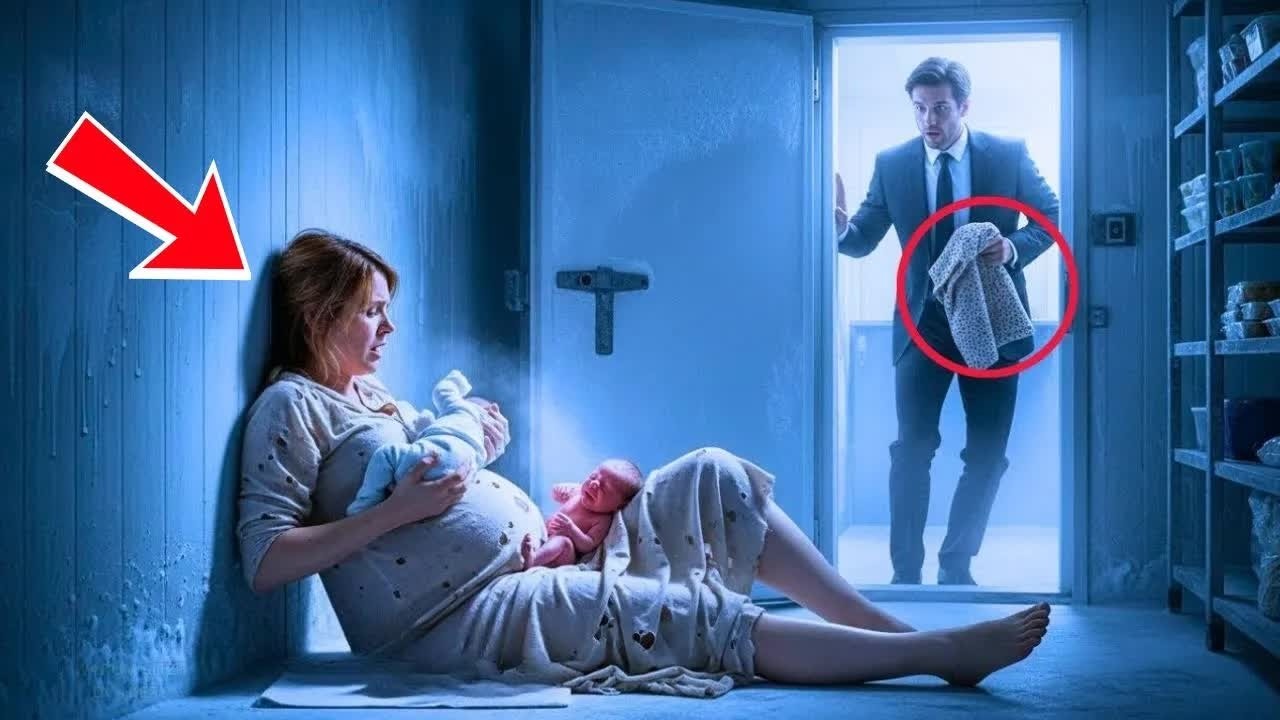 Schwangere eingesperrt im Kühlraum — Ihr Mann verliert alles,als sein Milliardär Rivale sie heir