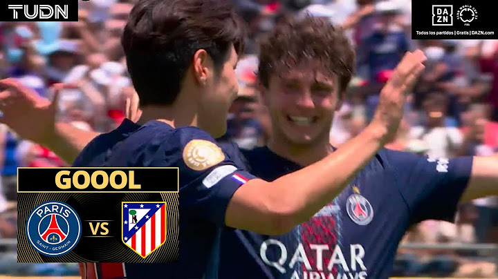 Lee Kang-in firma goleada - PSG vs Atlético de Madrid | Mundial de Clubes de la FIFA-J1 2025 | TUDN