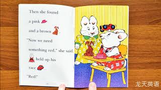Max And Ruby Play School Book In English Story For Kids For Beginners 初学者英语