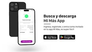 ¡Administra y Paga tus Servicios Fácilmente con Mi Más App! screenshot 5