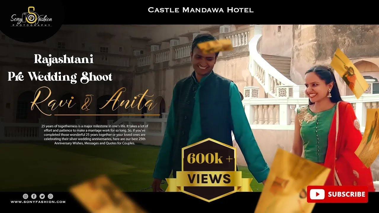 Castle Mandawa Hotel | Luk Chhup Na Jao Ji | Anita Ravi Pre-Wedding ...
