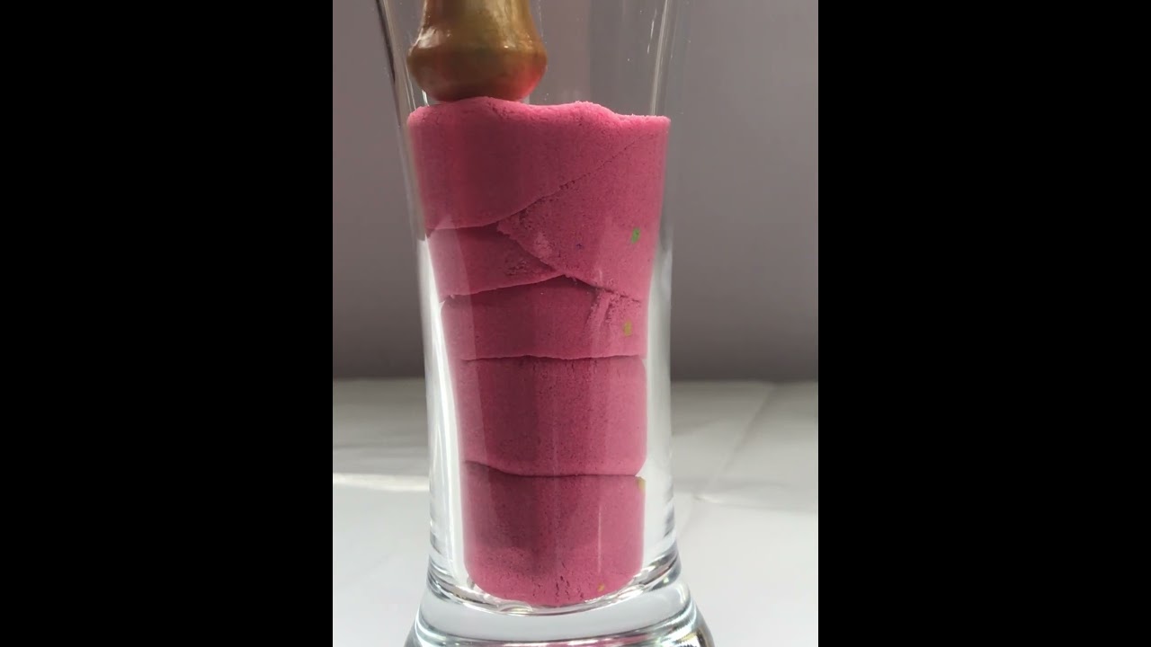 Very Satisfying and Relaxing, Kinetic Sand ASMR, Drop and squish