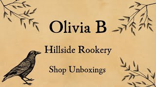 Hillside Rookery Shop Unboxing - It's time for Dark October Stitching!