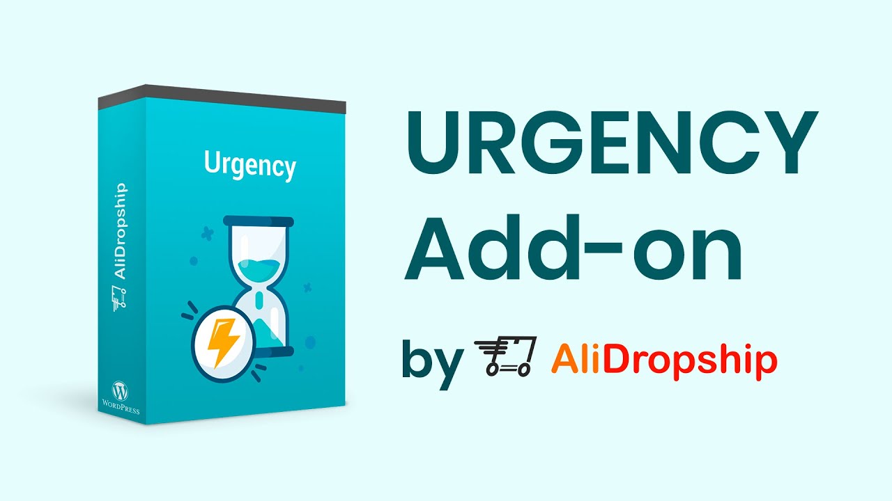 Urgency Add-on by Alidropship || Dropshipping Marketing Tool