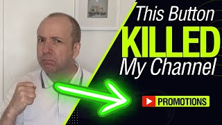 ⛔ YouTube KILLED My Channel ( Promotions Beta Tool )