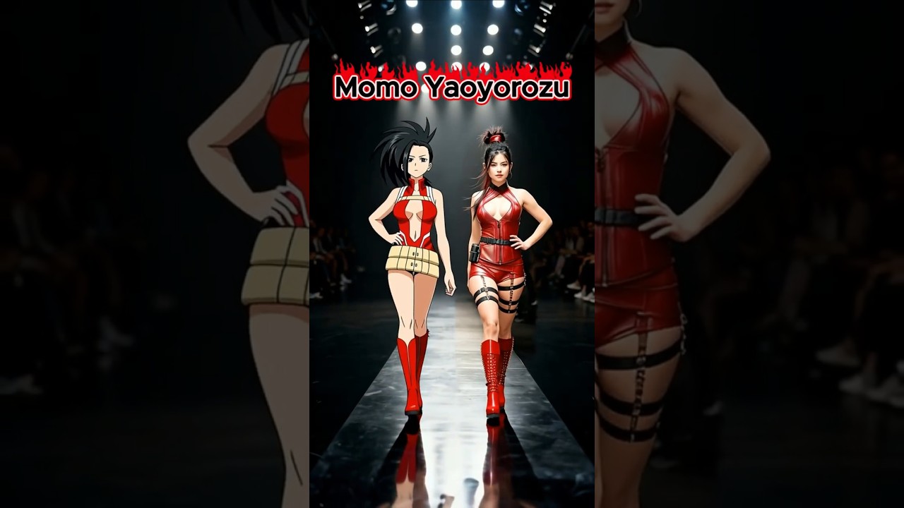 My Hero Academia Takes the Catwalk: Todoroki, Yaoyorozu & Toga Realistic Transformation