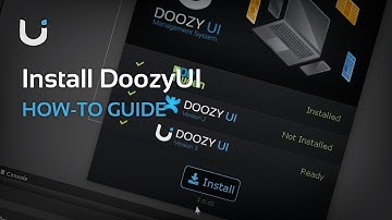 How to install DoozyUI - UI Management System for Unity
