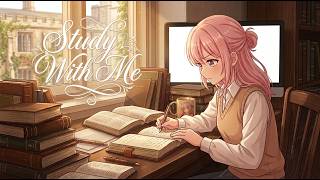 45 min study with me ☁️ lofi beats to study / relax / focus ✨
