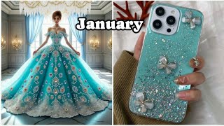 Choose your birthday month🎂 and see your dream Gown and phone cover 👗🤳 screenshot 4