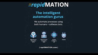 Celebrity rapidMATION - From Bright Idea to Automation Champagne in 4 easy steps Wealth