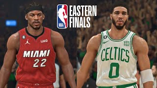 HEAT vs CELTICS | Eastern Conference Finals Game 2 | NBA 2K23 ULTRA REALISTIC GRAPHICS