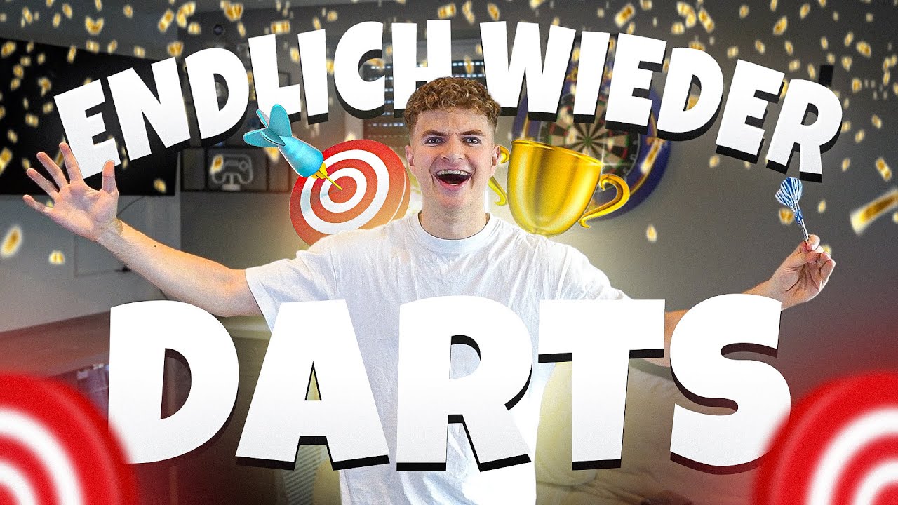 MEINE ERSTEN DARTS-TURNIERE NACH 6 MONATEN PAUSE! 🤯🎯