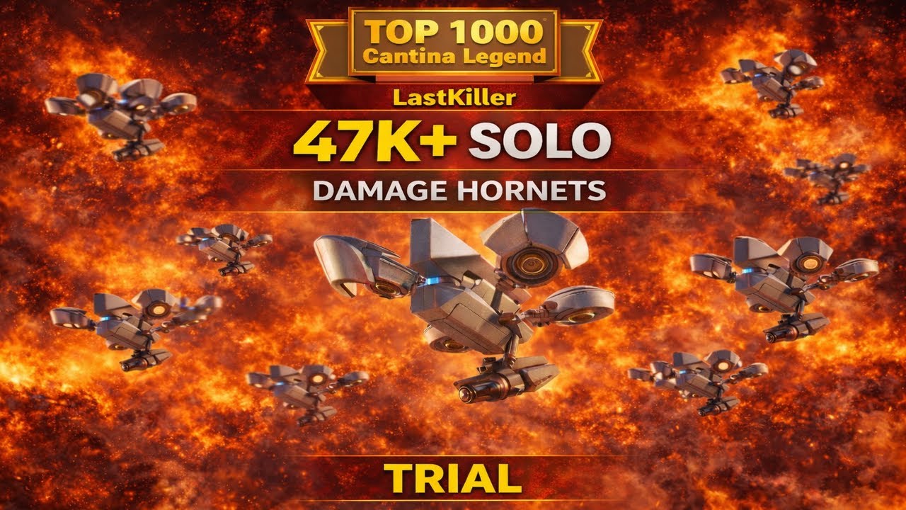 Solo Damage Hornets (Hidden Bunker) – TOP 1000 Cantina Legend (EASY 47K+) | ARC Raiders Full Run