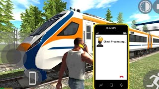 Vande Bharat Train Cheat Code In Indian Bike Driving 3D 🤑| Indian Bike Driving 3d New Update screenshot 1