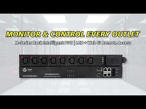 Zituo Smart Rack PDU: Button-Lock & Web UI Metering Demo