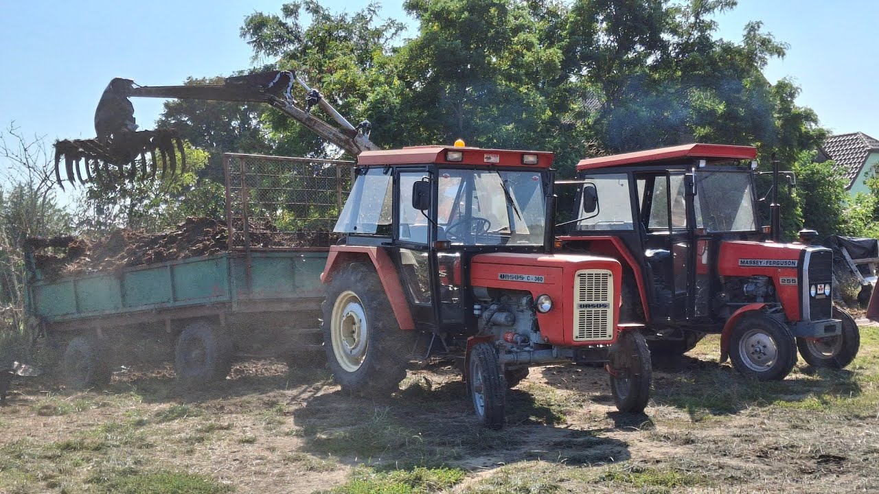 🇵🇱Obornik w Polskim klimacie 2025🇵🇱 || URSUS C-360 || Massey Ferguson 255 || Higieniewo w obiektywie