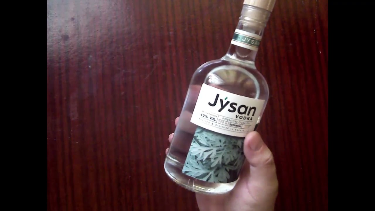 Водка Jysan из Казахстана - обзор и отзыв