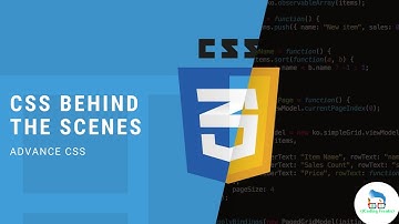 #4 - Advance CSS - CSS Behind The Scenes