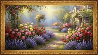 Soft Floral Oil Painting | Decorative Relaxing TV Art 2 Hours screenshot 4