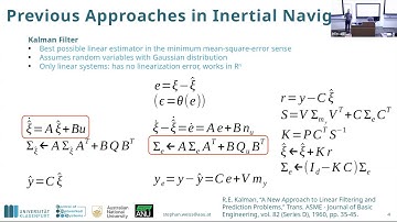 Equivariant Theory in State Estimation | Stephan Weiss | Equivariant Systems @ RSS 2025