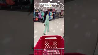 Stop following me prank on my dad ππ©