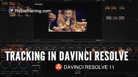 Tracking in DaVinci Resolve