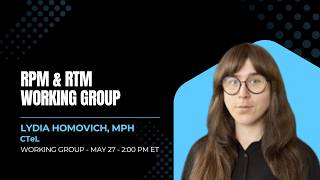 CTeL's May 2026 RPM & RTM Working Group