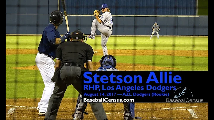 Stetson Allie, RHP, Los Angeles Dodgers  August 14...