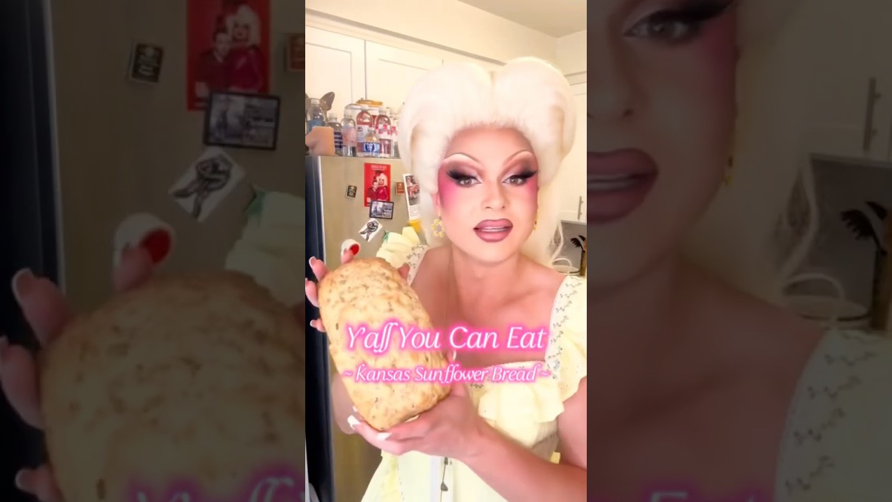 Y’all You Can Eat: Kansas Sunflower Bread 🌻 | Acacia Forgot #dragrace #rupaulsdragrace #shorts adlı videoyu YouTube'da izle Y’all You Can Eat: Kansas Sunflower Bread 🌻 | Acacia Forgot #dragrace #rupaulsdragrace #shorts adlı videoyu YouTube'da izle