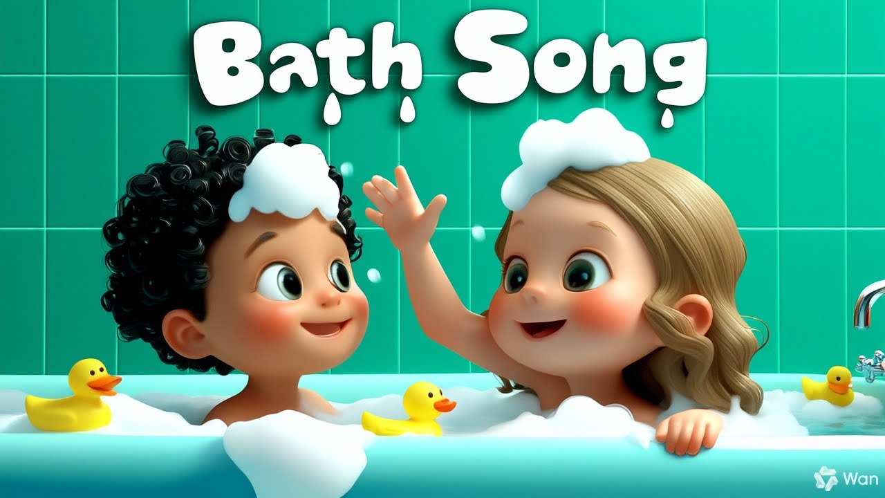 Bath Time Adventures! | Fun & Educational Bath Song for Toddlers