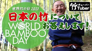 【竹虎】竹虎四代目が「日本の竹」への疑問にお答えします！ 世界竹の日（World Bamboo Day）2021特別企画 竹チューバー竹虎四代目の世界 Japanese bamboo