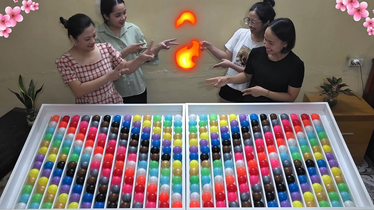 🎭 Oops! Color Ball Sorting Fails & Laughs 🌈