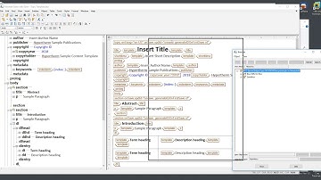How to Create XML Templates in Arbortext Editor to Use in Windchill