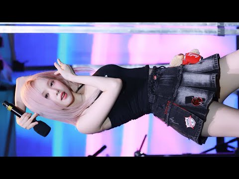[4K]비비지 풀업 은하 세로 직캠 60p VIVIZ PULL UP EUNHA 제천국제음악영화제 240906
